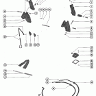 140 5088444 THRU 5443029 Trim cylinders and hydraulic hoses