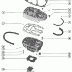 140 7150413 AND UP Exhaust extension plate
