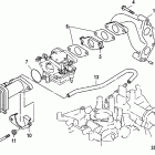 15 (4-STROKE) 0G590000 THRU 0G760299 Впускная система