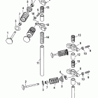 15 (4-STROKE) 0G590000 THRU 0G760299 Клапана