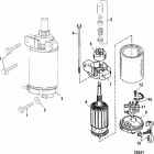 15 (4-STROKE) 0G590000 THRU 0G760299 Стартер