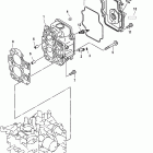 15 (4-STROKE) 0G760300 THRU 1B226999 ГОЛОВКА ЦИЛИНДРА