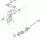 150 VERADO (4-STROKE)(4 CYL.) 1B381712 THRU 1B517158 Steering cylinder assembly