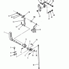 15C EL-684-550101 AND UP Gear shift linkage