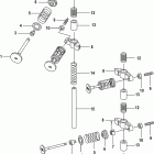 20 Carb(2CYL)(4-STROKE) 0R235168 & Up Клапана