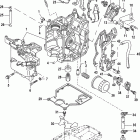 20 Carb(2CYL)(4-STROKE) 0R235168 & Up БЛОК ЦИЛИНДРОВ