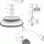 200 (3.0L EFI) 1B504989 & Up Flywheel / alternator