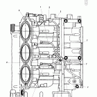 200 (DFI) 0T178500 THRU 0T598999 Starboard center main oiling system