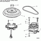 225 (3.0L EFI) 0G129222 THRU 0G760299 Flywheel / stator