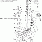 225 (3.0L EFI) 0G760300 THRU 0T408999 Gear hsg(driveshaft)(std)(s / n-0g960500 & up)