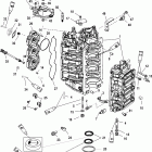 225 (3.0L-DFI)(DTS) 0T599000 THRU 1B417701 Cylinder block and end cap
