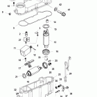 225 (3.0L-DFI)(DTS) 0T599000 THRU 1B417701 Vapor separator components