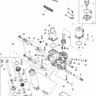 225 (DFI) 0T178500 THRU 0T598999 Power trim components(cast pump housing)