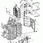 225 EFI (4-STROKE) 0T653945 & Up Coil plate assembly