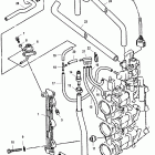 225 EFI (4-STROKE) 0T653945 & Up Throttle body hose routing