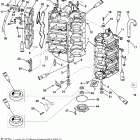 225 MARATHON (3.0L CARB) 0G760300 THRU 0T408999 Cylinder block and end cap