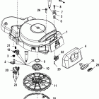 25 (4-STROKE) 0G590000 THRU 0G760299 ПУСКОВОЙ МЕХАНИЗМ