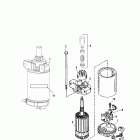 25 (4-STROKE) 0G590000 THRU 0G760299 Стартер