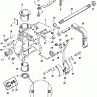 25 (4-STROKE) 0G590000 THRU 0G760299 Поворотный кронштейн