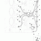 250 (3.0L EFI) 0G129222 THRU 0G760299 Bleed system(starboard)(s / n-0g437999 and below)