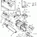250 (3.0L EFI) 0G129222 THRU 0G760299 Компоненты механизма гидроподъема Power Trim