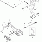 250 (3.0L EFI) 0T409000  THRU 0T800999 Дросель