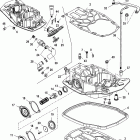 250 LONG (3.0L)(EFI) 0T861319 & Up Выпускная плита