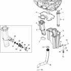 250 VERADO (4-STROKE)(6 CYL.) 1B517434 & Up Adaptor plate-lower