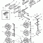 250/275 0C101891 AND UP Carburetor plate and reed block  (serial #d000749 and be...