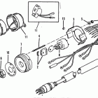 250/275 0C101891 AND UP Key switch assembly