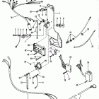 250/275 0C101891 AND UP Wiring harness, starter solenoid and rectifier