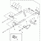 25C (THRU PROP. EXHAUST) 695-000101 THRU 023895 Remote control attaching kit