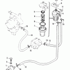 25C (THRU PROP. EXHAUST) 695-000101 THRU 023895 Fuel lines and filter