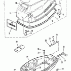 25C (THRU PROP. EXHAUST) 695-250101 THRU 253861 Обтекатели