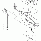 25C (THRU PROP. EXHAUST) 695-300101 THRU 318173 Gear shift linkage