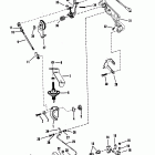 25XD 6443973 THRU 0B238463 Throttle and shift linkage (mariner)(manual)