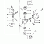 3.3 0D901217 THRU 0G710612 Crankshaft / piston