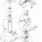 30 Carb (3 CYL.)(4-STROKE) 0T409000 THRU 1B226999 Механизм гидроподъема Power Trim