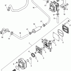 30 Carb (3 CYL.)(4-STROKE) 0T409000 THRU 1B226999 ТОПЛИВНЫЙ НАСОС