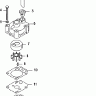 30 EFI (3 CYL.)(4-STROKE) 0R106999 & Up Jet water pump components