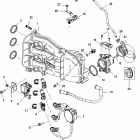 30 EFI (3 CYL.)(4-STROKE) 0T409000 THRU 1B226999 ВПУСКНОЙ КОЛЛЕКТОР