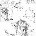 300 VERADO (4-STROKE)(6 CYL.) 1B517434 & Up Корпус вертикального вала