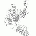 30A 689-105325 THRU 689-530100      (ML) Crankcase and cylinder head