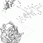 40 (2 CYL.) 0G055314 THRU 0G760299 Throttle linkage (s / n-0g590000 / bel-9973100 & up)