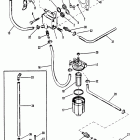 40 (2 CYL.) 7144763 AND UP Fuel pump and fuel line