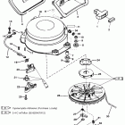 40 (3 CYL.) 0G590000 THRU 0G760299 Starter assembly (manual)