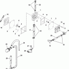 40 (3 CYL.) 1B000001 & Up Fuel pump(manual)