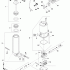40 (4-STROKE) 0G231123 THRU 0G760299 Power trim components (bigfoot)