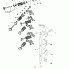 40 (4-STROKE) 0G760300 THRU 0T408999 Клапана