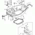 40 (TWIN CARB) (W/OIL INJECTION) 6E9-150001 AND UP      (E) Нижний обтекатель
